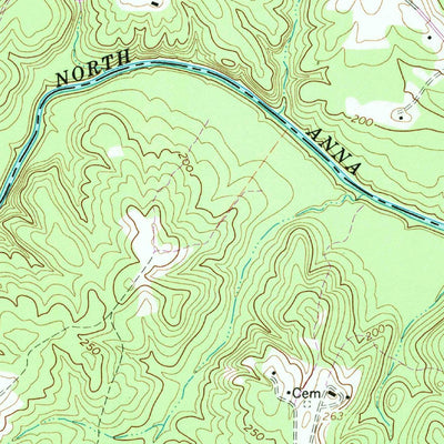 United States Geological Survey Hewlett, VA (1969, 24000-Scale) digital map