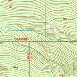 United States Geological Survey Hewolf Mountain, MT (1999, 24000-Scale) digital map