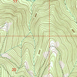 United States Geological Survey Hewolf Mountain, MT (1999, 24000-Scale) digital map