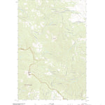 United States Geological Survey Hewolf Mountain, MT (2020, 24000-Scale) digital map