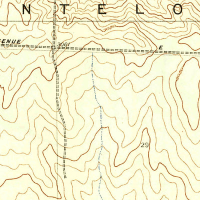 United States Geological Survey Hi Vista, CA (1935, 24000-Scale) digital map