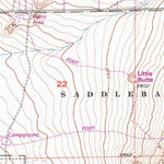 United States Geological Survey Hi Vista, CA (1957, 24000-Scale) digital map