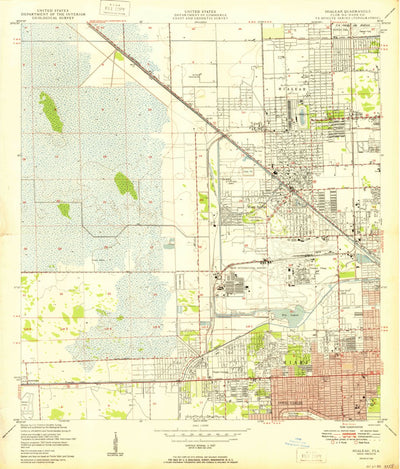 United States Geological Survey Hialeah, FL (1950, 24000-Scale) digital map