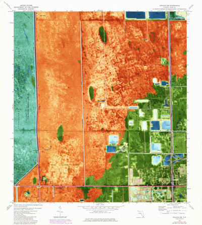 United States Geological Survey Hialeah SW, FL (1973, 24000-Scale) digital map