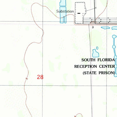 United States Geological Survey Hialeah SW, FL (1995, 24000-Scale) digital map
