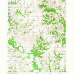 United States Geological Survey Hiattsville, IA (1966, 24000-Scale) digital map
