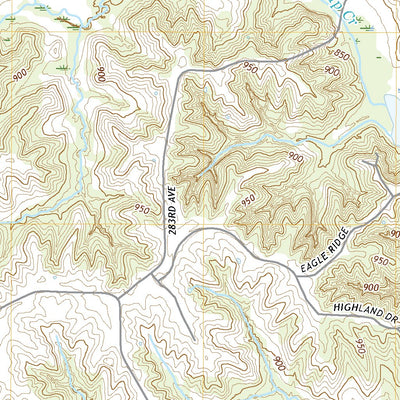 United States Geological Survey Hiattsville, IA (2022, 24000-Scale) digital map