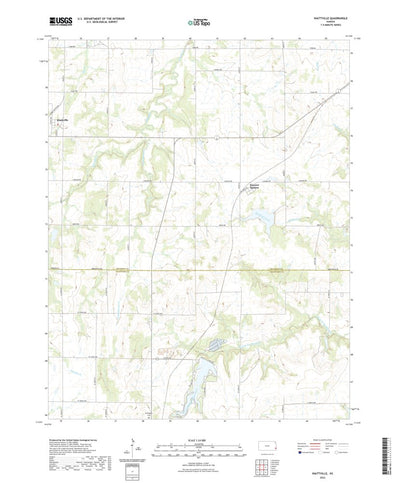 United States Geological Survey Hiattville, KS (2022, 24000-Scale) digital map