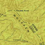 United States Geological Survey Hiawassee, GA-NC (1941, 24000-Scale) digital map