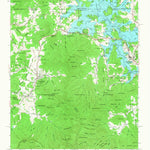 United States Geological Survey Hiawassee, GA-NC (1966, 24000-Scale) digital map