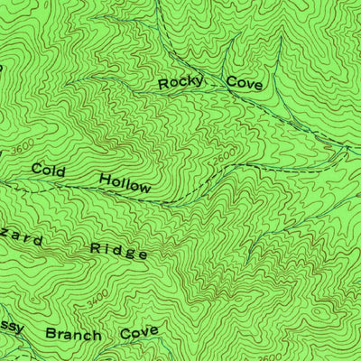 United States Geological Survey Hiawassee, GA-NC (1966, 24000-Scale) digital map