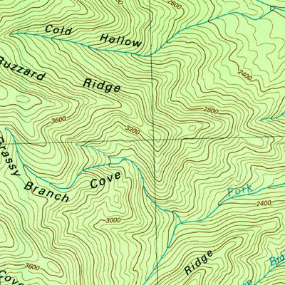 United States Geological Survey Hiawassee, GA-NC (1988, 24000-Scale) digital map