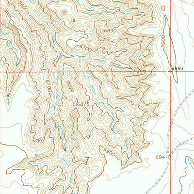 United States Geological Survey Hiawatha, CO-WY (1966, 24000-Scale) digital map