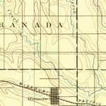 United States Geological Survey Hiawatha, KS-NE (1888, 125000-Scale) digital map