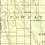 United States Geological Survey Hiawatha, KS-NE (1894, 125000-Scale) digital map