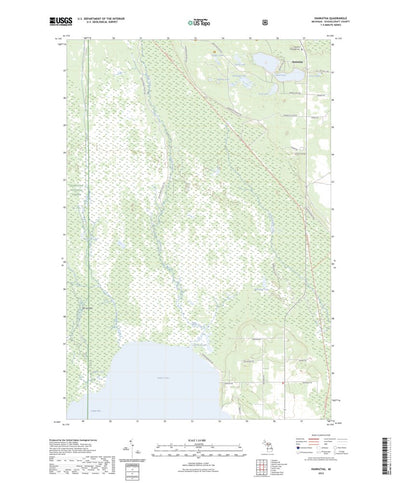 United States Geological Survey Hiawatha, MI (2023, 24000-Scale) digital map