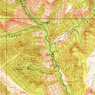 United States Geological Survey Hiawatha, UT (1923, 62500-Scale) digital map