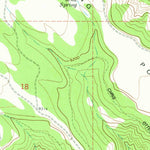United States Geological Survey Hiawatha, UT (1978, 24000-Scale) digital map