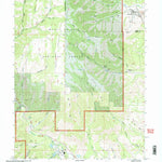 United States Geological Survey Hiawatha, UT (2001, 24000-Scale) digital map