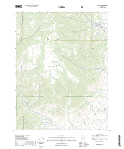 United States Geological Survey Hiawatha, UT (2023, 24000-Scale) digital map