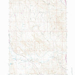 United States Geological Survey Hibbard Draw, WY (1961, 24000-Scale) digital map