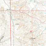 United States Geological Survey Hibbard Draw, WY (1961, 24000-Scale) digital map