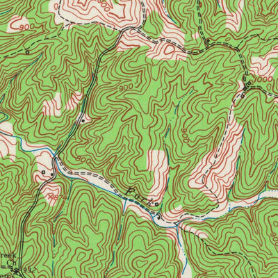 United States Geological Survey Hibernia, KY (1961, 24000-Scale) digital map