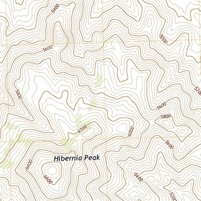 United States Geological Survey Hibernia Peak, AZ (2021, 24000-Scale) digital map