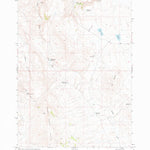 United States Geological Survey Hickey Basin, OR (1972, 24000-Scale) digital map