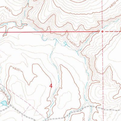 United States Geological Survey Hickey Basin, OR (1972, 24000-Scale) digital map