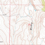 United States Geological Survey Hickey Basin, OR (1972, 24000-Scale) digital map