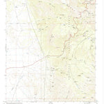 United States Geological Survey Hickey Mountain, AZ (1973, 24000-Scale) digital map