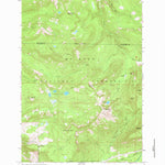 United States Geological Survey Hickman Butte, OR (1962, 24000-Scale) digital map