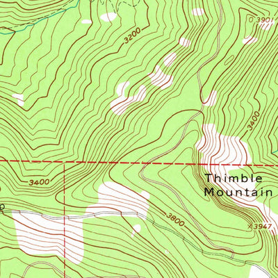 United States Geological Survey Hickman Butte, OR (1962, 24000-Scale) digital map