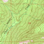 United States Geological Survey Hickman Butte, OR (1962, 24000-Scale) digital map