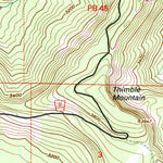 United States Geological Survey Hickman Butte, OR (1997, 24000-Scale) digital map