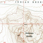 United States Geological Survey Hickman Knolls, UT (1993, 24000-Scale) digital map