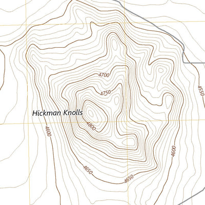 United States Geological Survey Hickman Knolls, UT (2023, 24000-Scale) digital map
