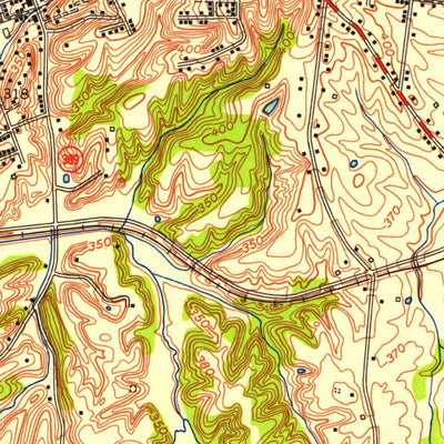 United States Geological Survey Hickman, KY-MO-TN (1951, 24000-Scale) digital map