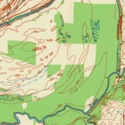 United States Geological Survey Hickman, KY-MO-TN (1972, 62500-Scale) digital map