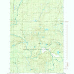United States Geological Survey Hickman Lake, MI (1985, 24000-Scale) digital map