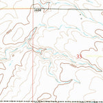 United States Geological Survey Hickman Lake, SD (1958, 24000-Scale) digital map