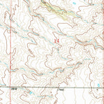 United States Geological Survey Hickman Lake, SD (1958, 24000-Scale) digital map