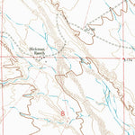United States Geological Survey Hickman Ranch, NM (1961, 24000-Scale) digital map