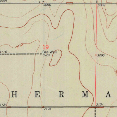 United States Geological Survey Hickok NW, KS (1959, 24000-Scale) digital map