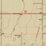 United States Geological Survey Hickok SE, KS (1960, 24000-Scale) digital map