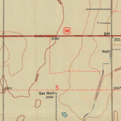 United States Geological Survey Hickok SE, KS (1960, 24000-Scale) digital map
