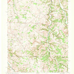 United States Geological Survey Hickory Flat, KY-TN (1967, 24000-Scale) digital map