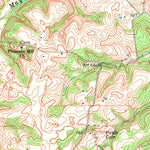 United States Geological Survey Hickory Flat, KY-TN (1967, 24000-Scale) digital map