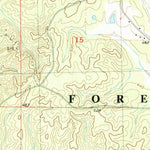 United States Geological Survey Hickory Flat, MS (1982, 24000-Scale) digital map